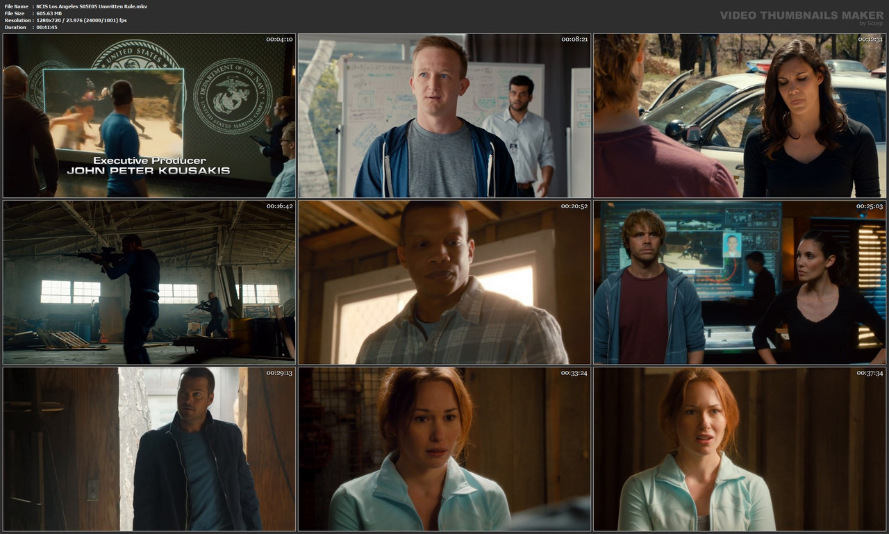 NCIS Los Angeles S05E05 Unwritten Rule.mkv