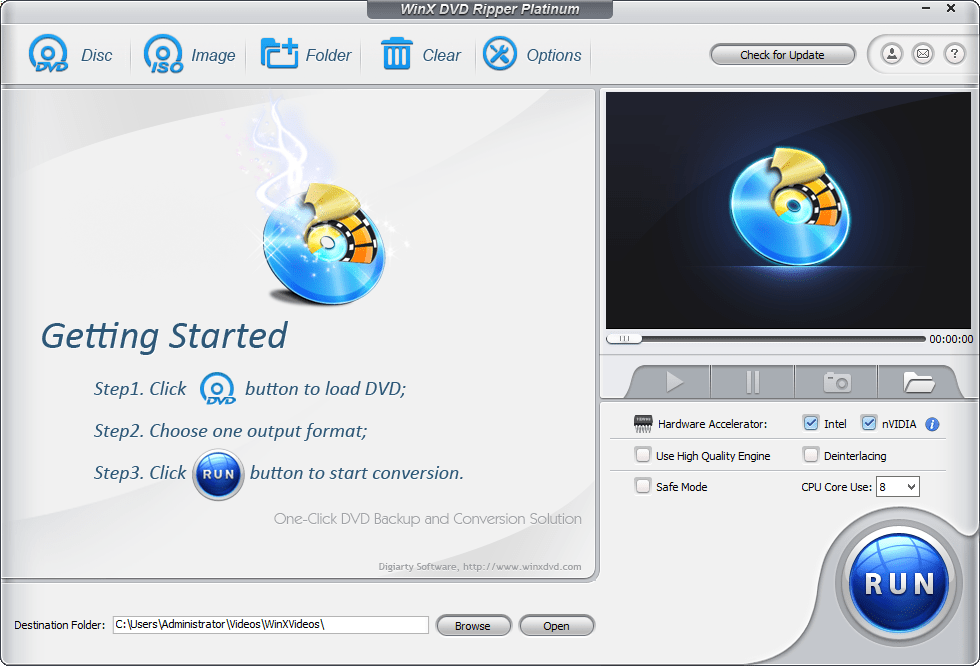 WinX DVD Ripper Platinum 8.21.0.246