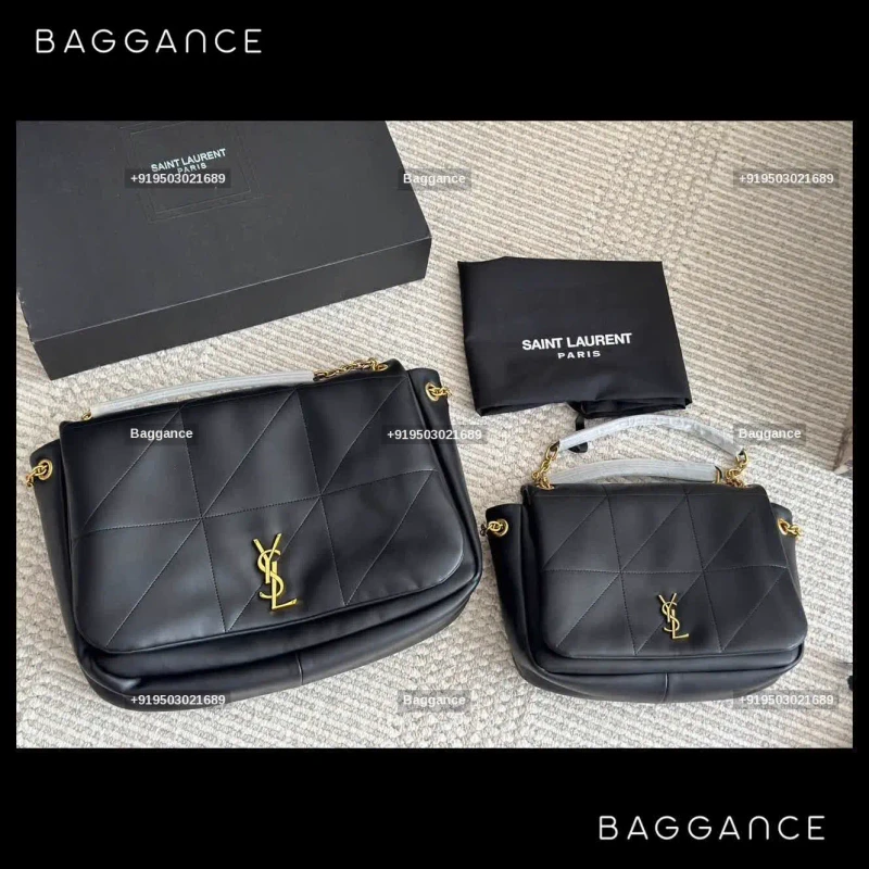 The Grand YSL Jamie 4.3 – Imperial Black Nappa Masterpiece