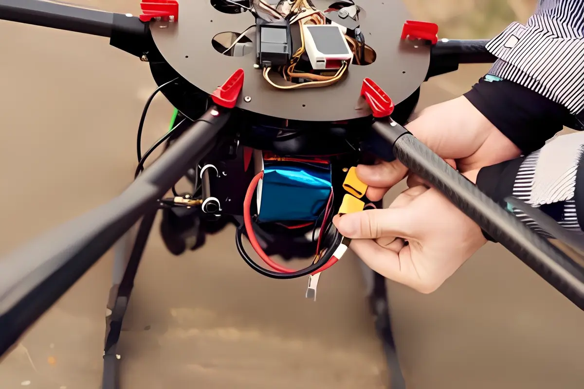 Black Falcon Drone Battery