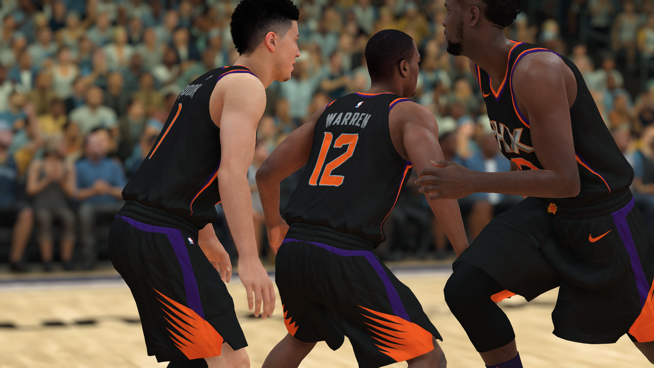 Phoenix Suns jersey - NBA 2K19 at ModdingWay