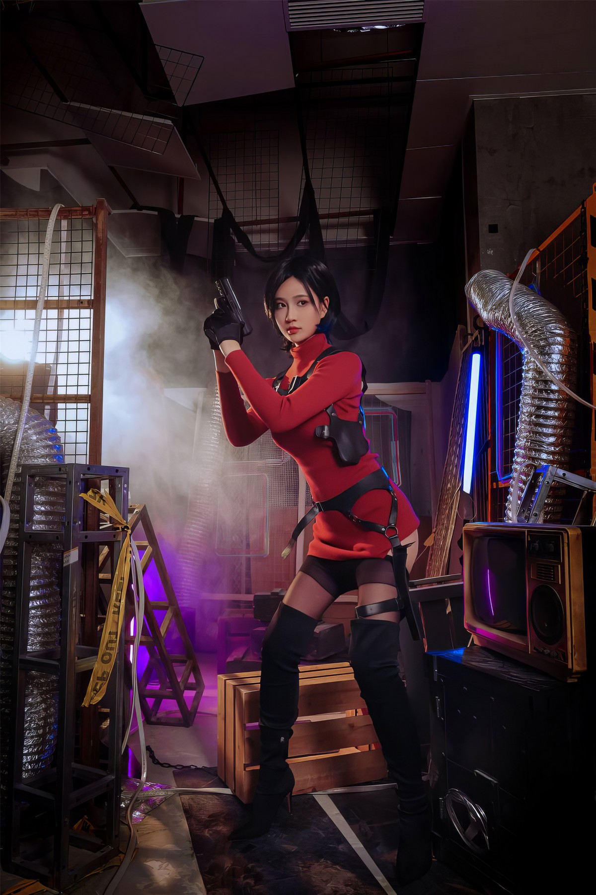 年年nnian 艾达王风格写真 游戏角色Cosplay图集插图6