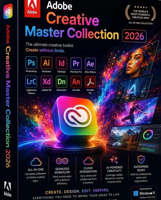 Adobe Master Collection 2026 v6 (03.10.2026) x64 full