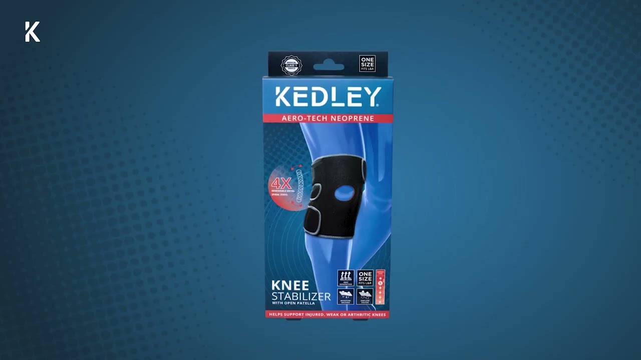 Kedley Knee Support Stabilizer With Open Patella Universal