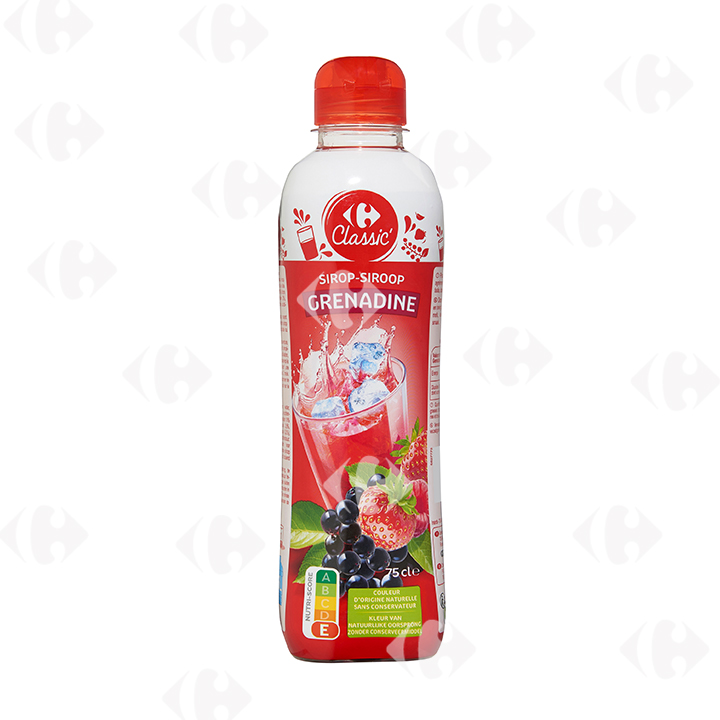 Sirop 0% de sucre grenadine - Sirop Shop