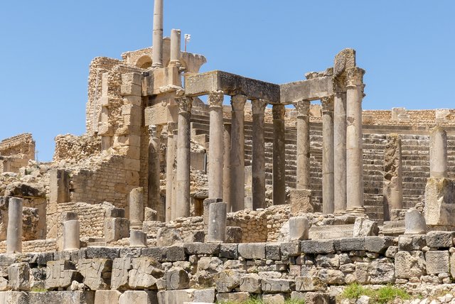 Una semana en Túnez por libre - Blogs de Tunez - Yacimiento romano de Dougga (2)
