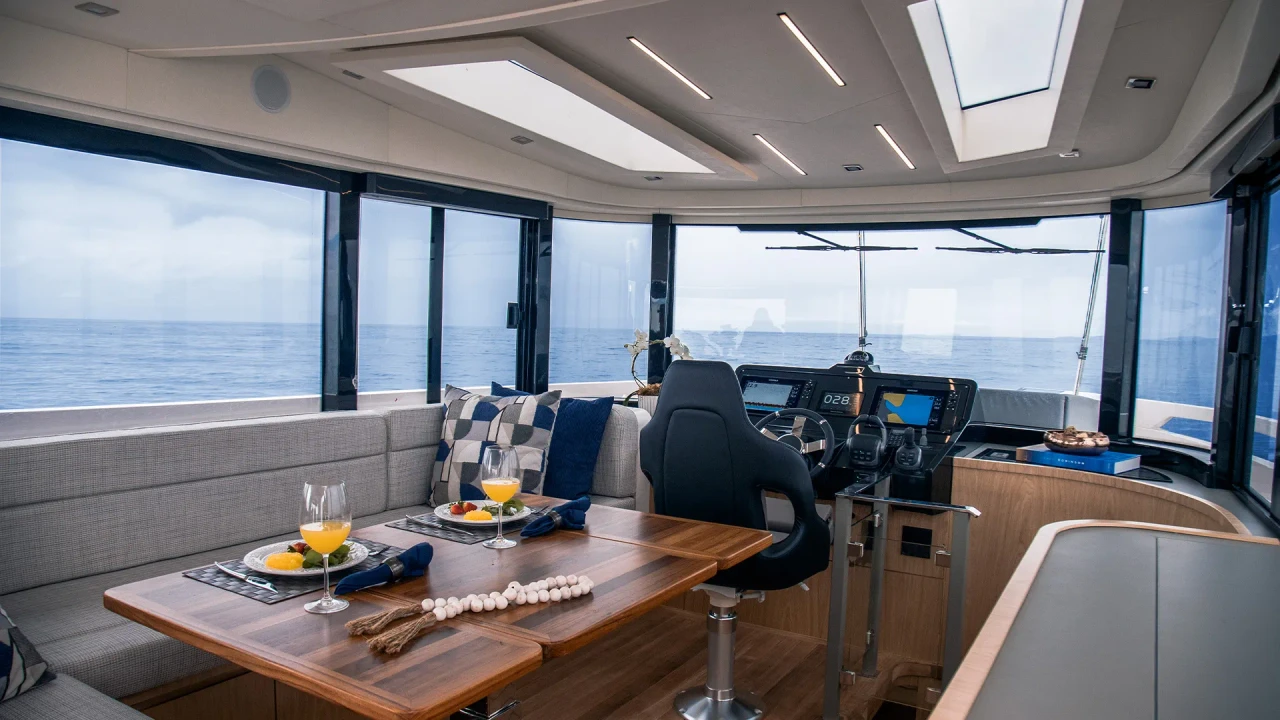 Boat interior