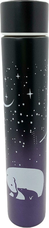 Slim Steel Bottle Matte Black 310 Ml