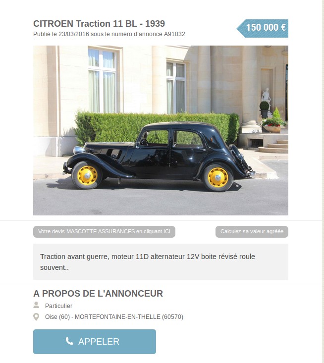 annonce