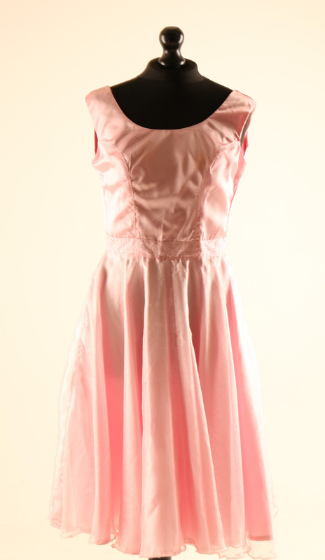 Pink Embroidered Silk Dress - Adult 08