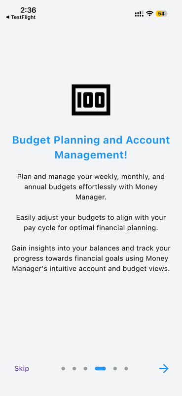 Budget Planning and Account Management