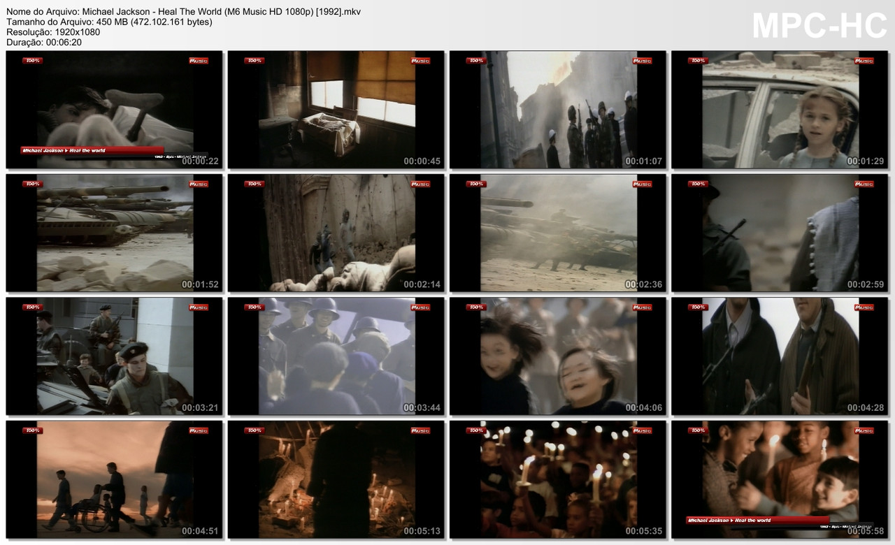 Michael Jackson - Heal The World (M6 Music HD 1080p) [1992]