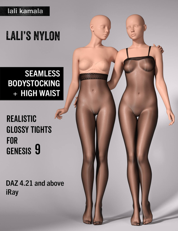 lalis seamless bodystocking high tights for genesis 9 01