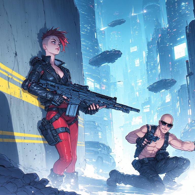 Two-futuristic-armed-individua-(26)