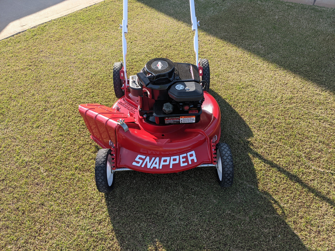 Vintage Snapper V series 21 rotary mower build Lawn Care Forum