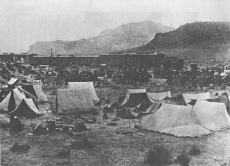 Tent cities
