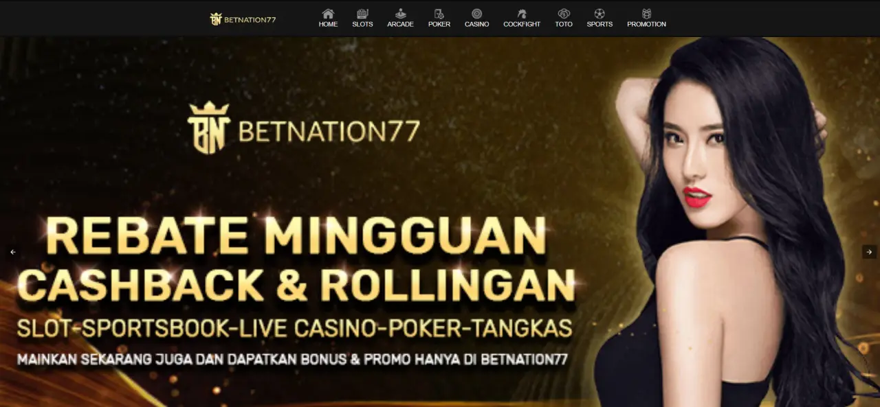 BETNATION77: Daftar Situs Slot Bet Nation Slot77 Link Alternatif Deposit Dana Tanpa Potongan