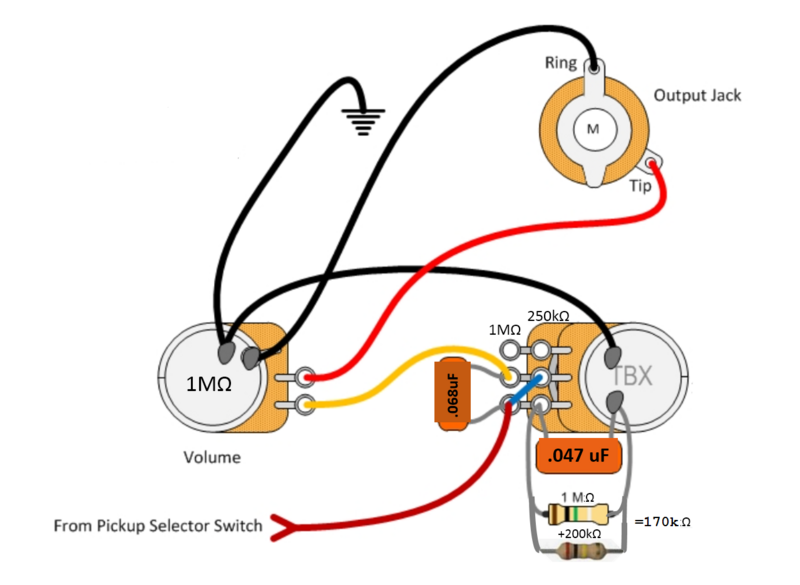 Prosa Das Künstler fender tbx tone control wiring Was Stau akzeptieren