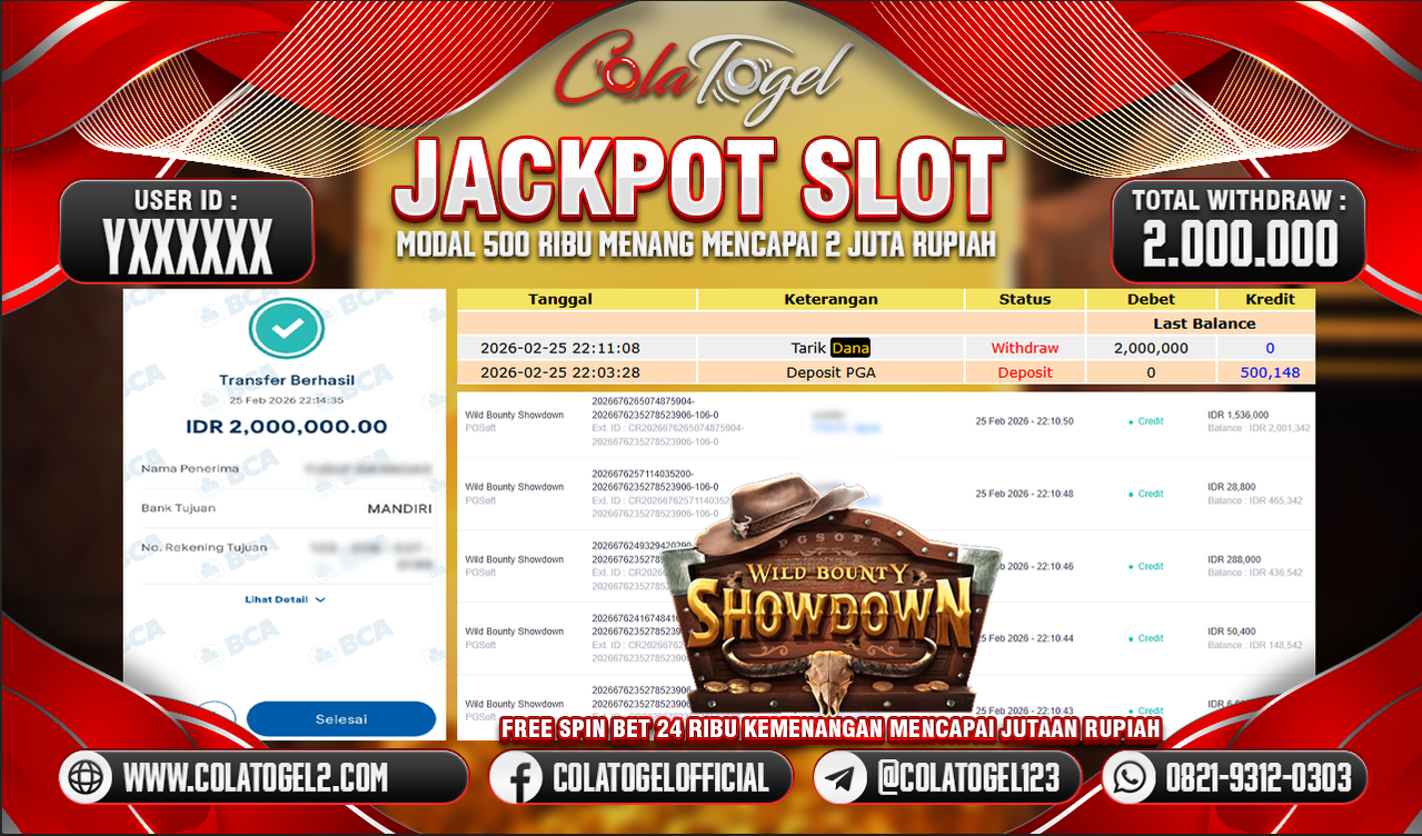 JACKPOT SLOT GACORR!!