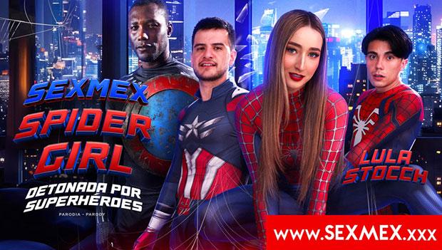 SexMex - Lula - Spider Girl Banged By Superheroes