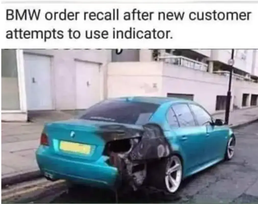 BMW turn signal — Postimages