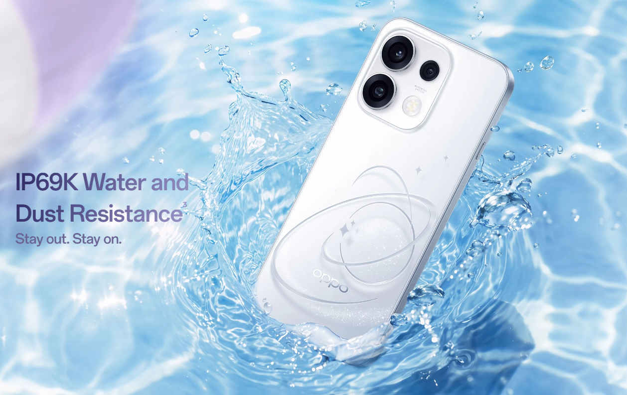 IP69K Water and Dust Resistance
