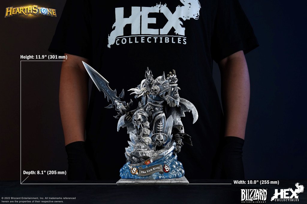 HEX Collectibles : Hearthstone - The Lich King 1/10 Scale Statue 3