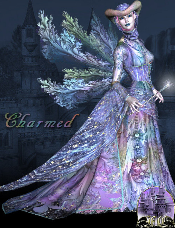 Charmed for Morphing Fantasy Dress V4 Gen2