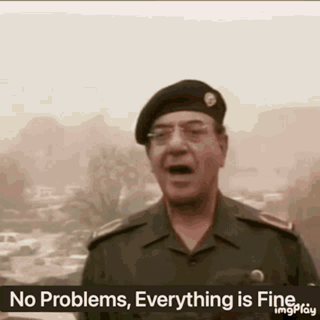 everything is fine all ok