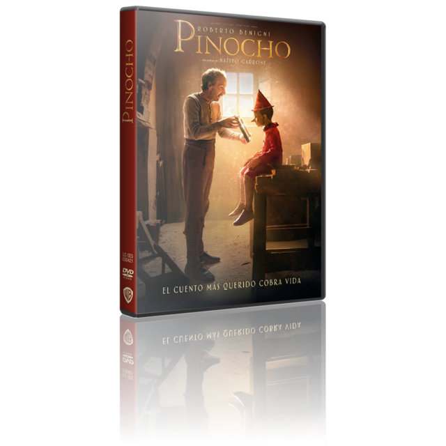 Pinocho [DVD9 Full][Pal][Cast/Ita][Sub:Cast][Fantástico][2019]