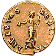 Glosario de monedas romanas. LIBERTAS. 9