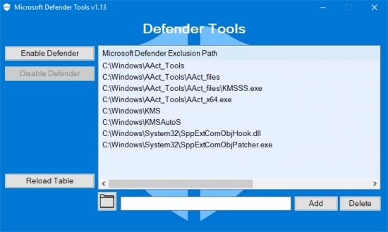 Defender Tools v1.13