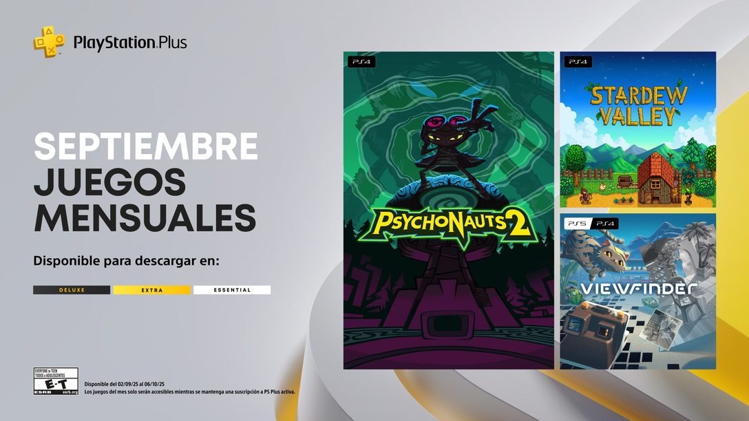 PlayStation Plus septiembre: tres mundos, tres formas de jugar