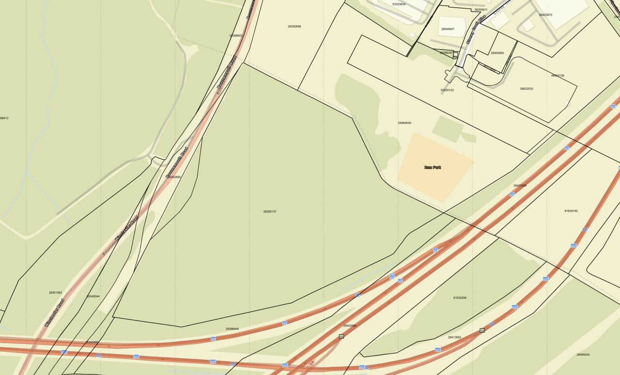 Any free and easy way to find who owns a piece of land? Singletrack