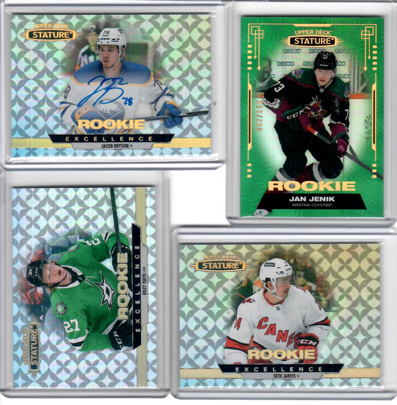 2021-22 Upper Deck Stature auto rookie Jacob Bryson