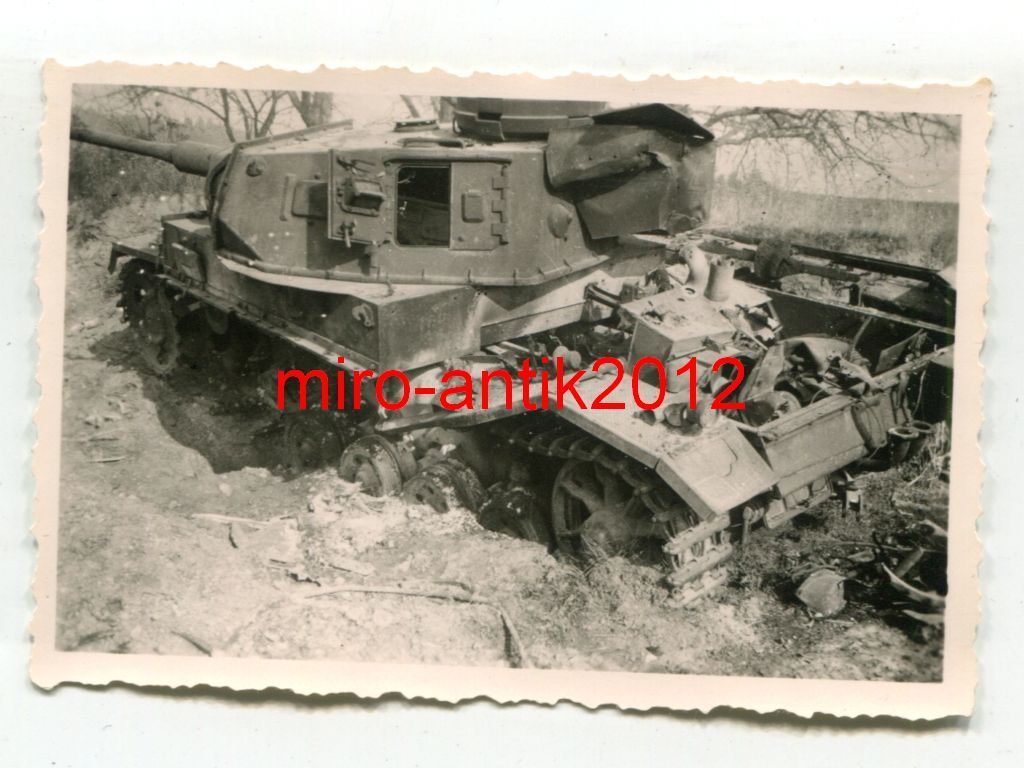 Panzer-Regiment 39, Nahaufnahme zerstörter Panze