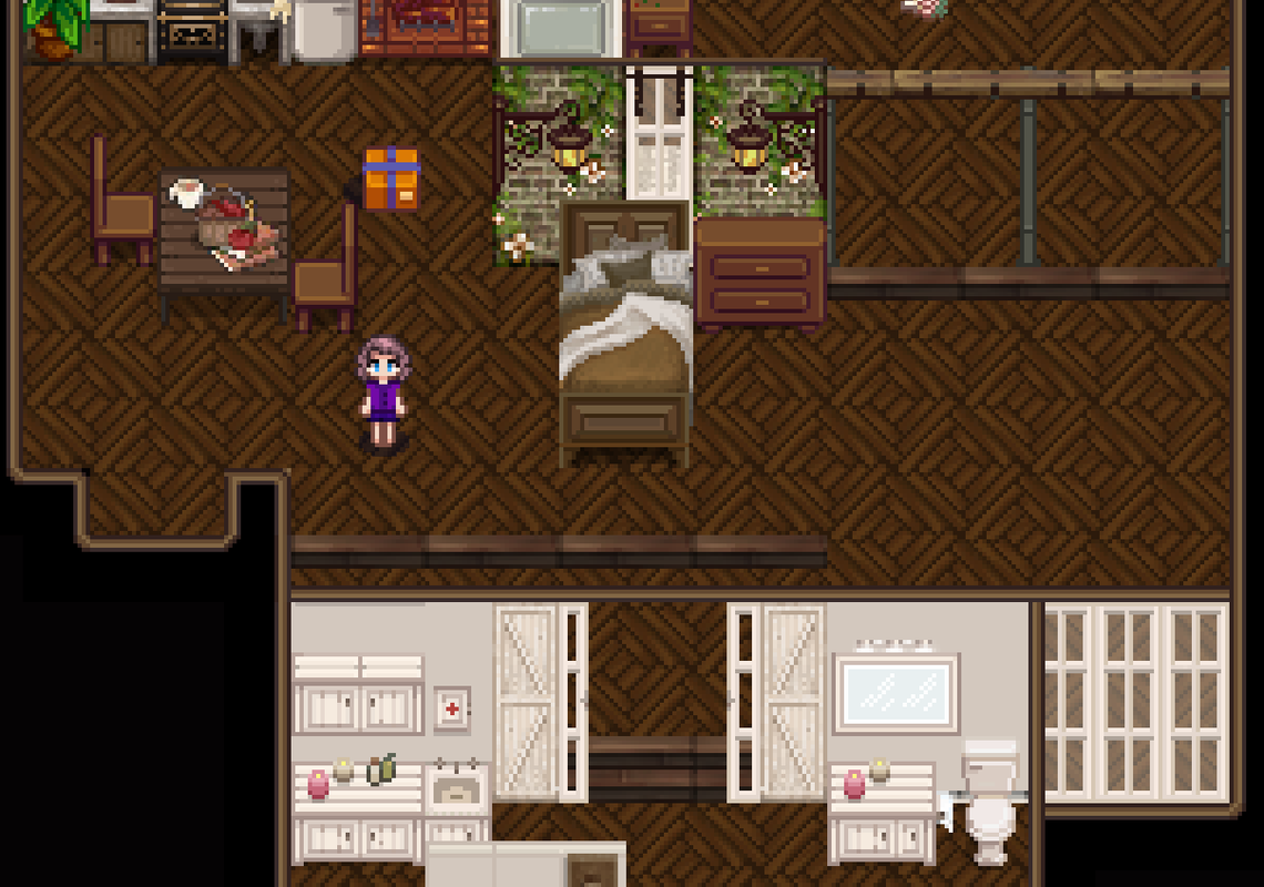 Seasonal Garden Farmhouse V2 (Unofficial Update) at Stardew Valley