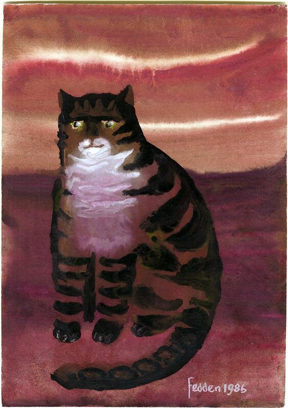 A-Tabby-Cat-Mary-Fedden