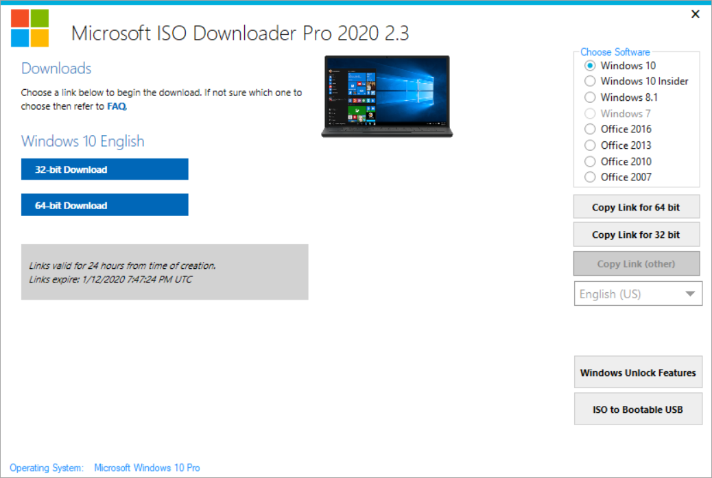Windows downloader