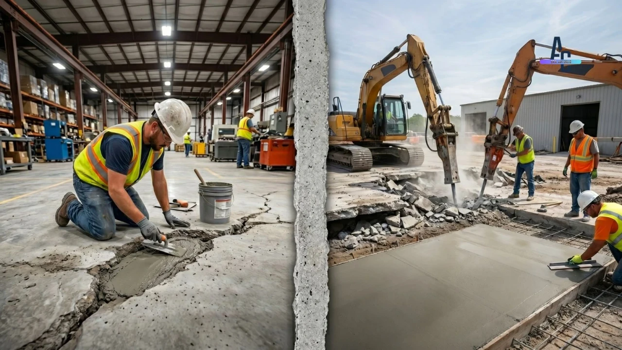 Commercial Concrete Repair & Replacement