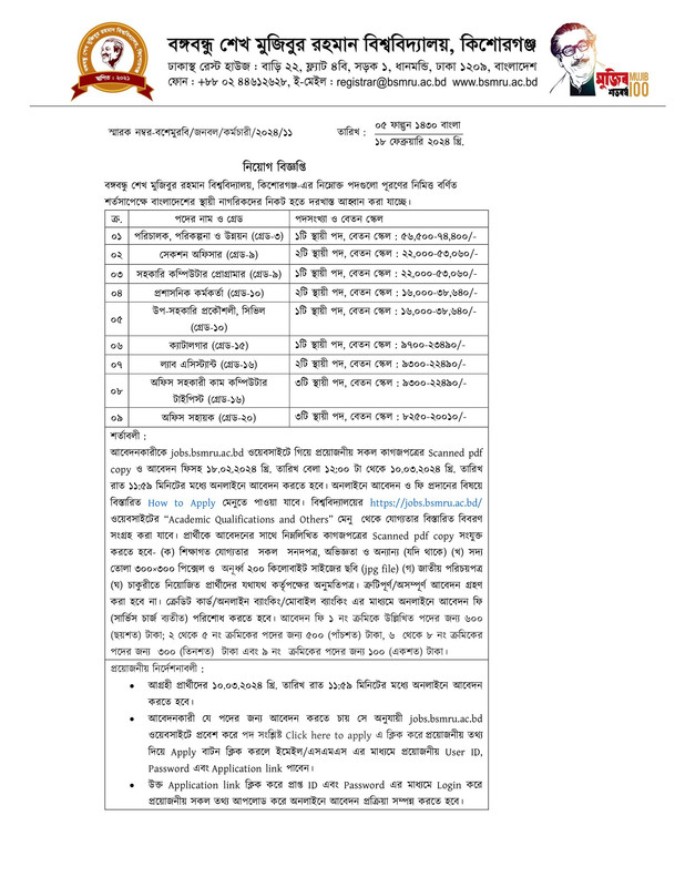 BSMRU-Staff-Job-Circular-2024-PDF-1