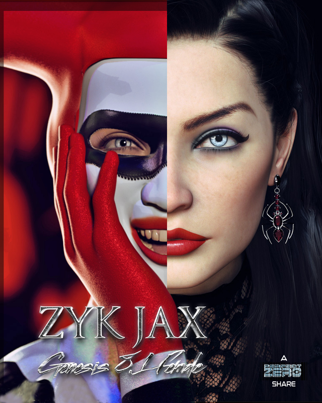 VYK Cosplay Girls Jax for Genesis 8.1 F