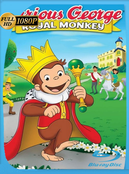 Curious George: Royal Monkey (2019) HD 1080p Web-DL [LATINO] [Google Drive] [Panchirulo]