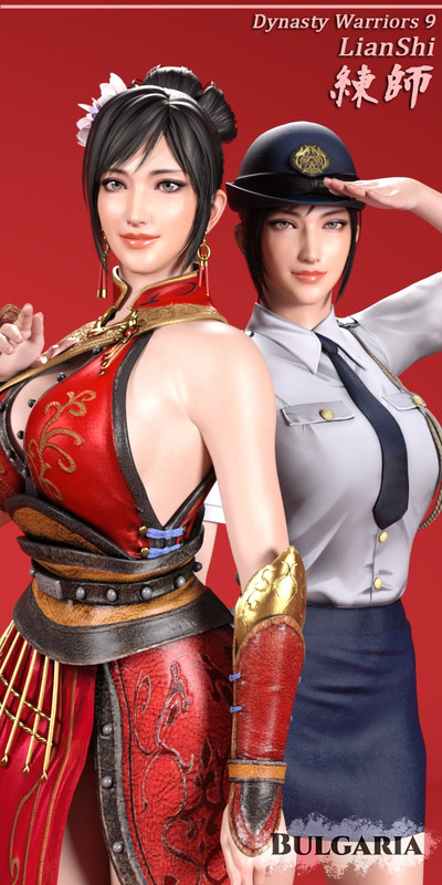 LianShi DW9 For Genesis 8 Female Bundle