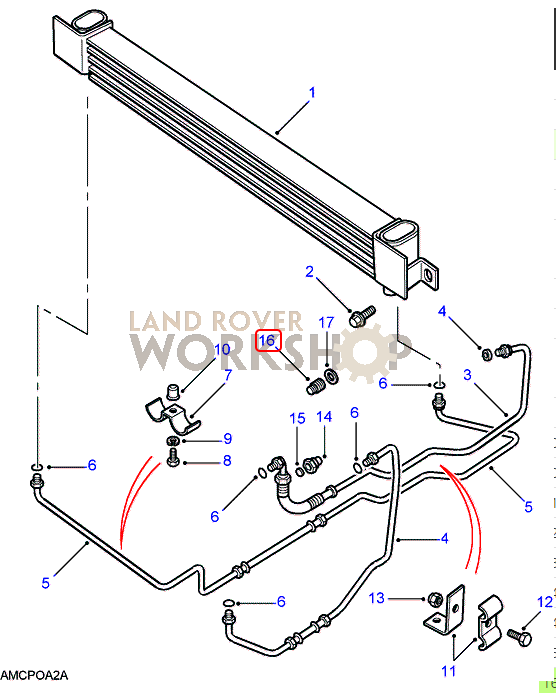 ZF cooler parts