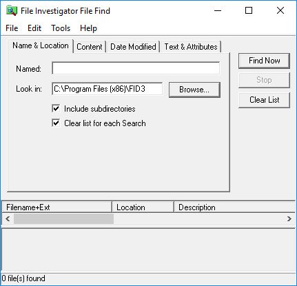 File Investigator Tools v3.36
