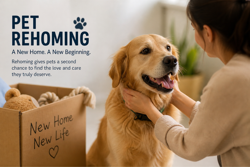 Cover image for A Second Chance at Love: The Importance of Pet Rehoming