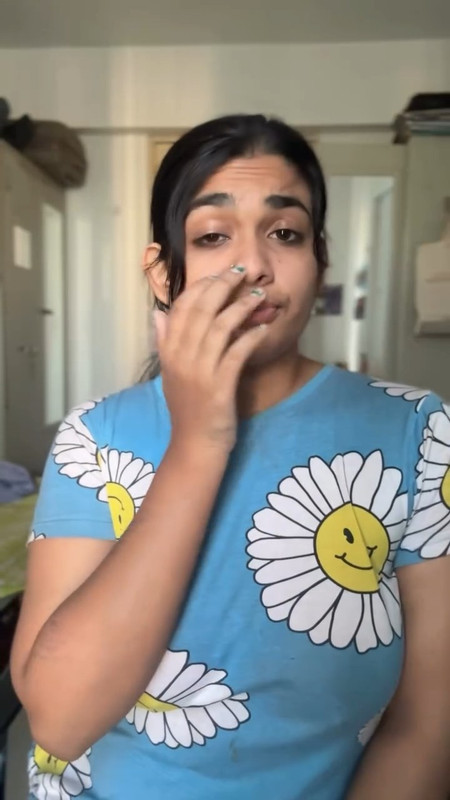 busty desi girl nipple pokie in blue top mp4 snapshot 00 01 362