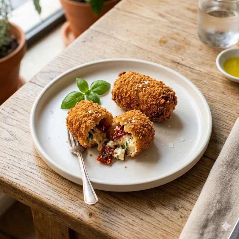 Croqueta De Tomate Y Queso Feta (1 Ud)