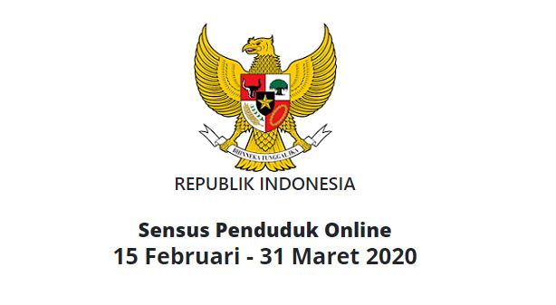 Sensus Penduduk (SP) 2020 online mulai 15 Februari hingga 31 Maret 2020